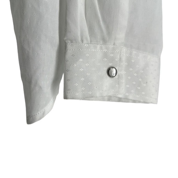 Roper pearl snap western shirt all over monotone print cowboy rodeo sz 2X - Picture 10 of 13